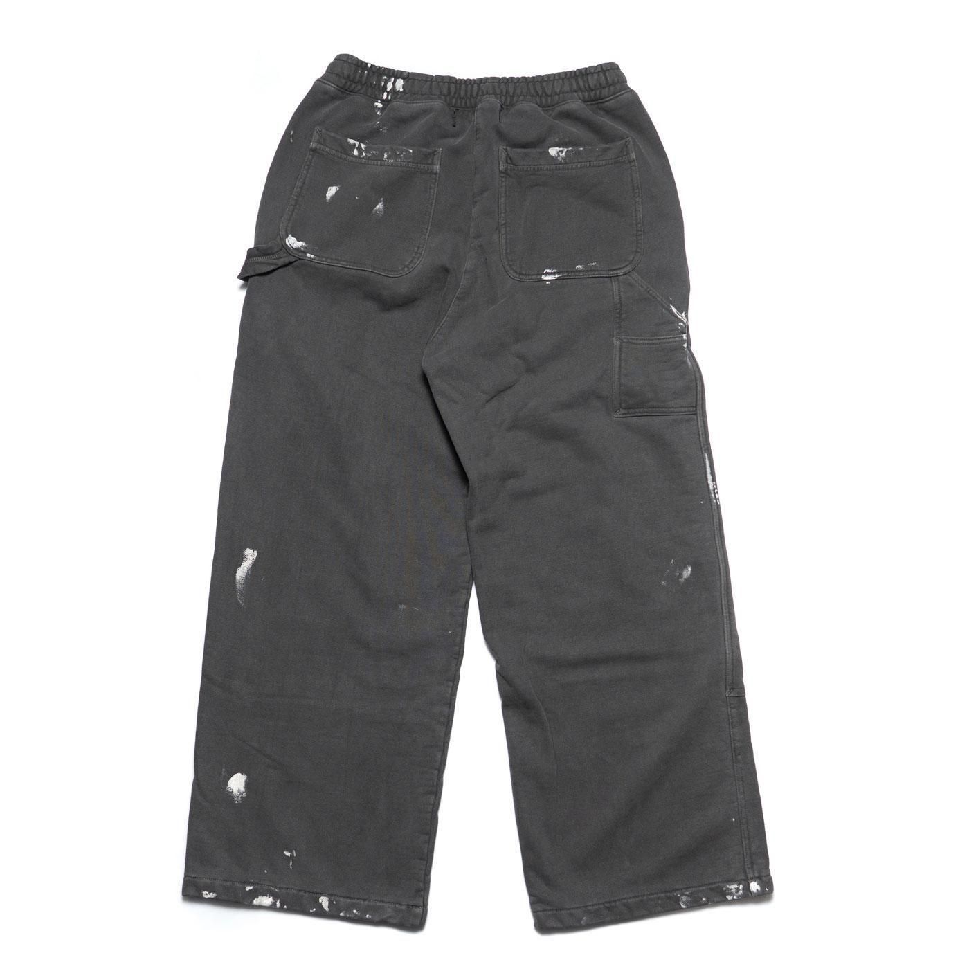 Perfect ribs * PR534051FP Wide Painter Pants Fade with Pigment Paint * Fade Black