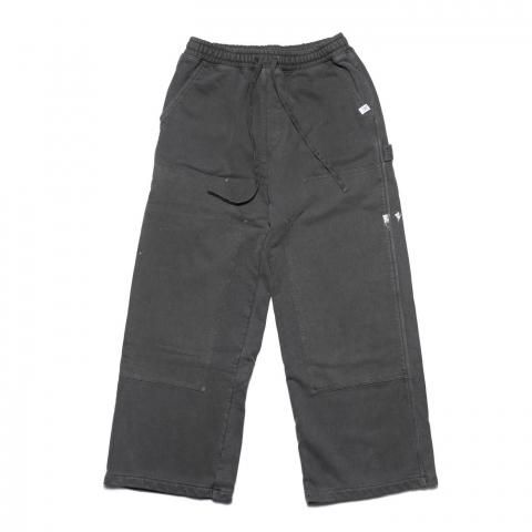 Perfect ribs * PR534051FP Wide Painter Pants Fade with Pigment Paint * Fade Black