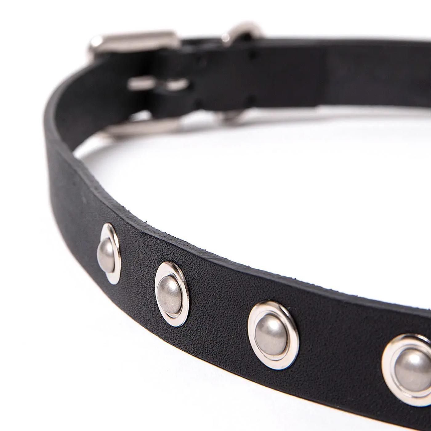 hobo * HB-BL4602 STUDDED BELT COW LEATHER * Black
