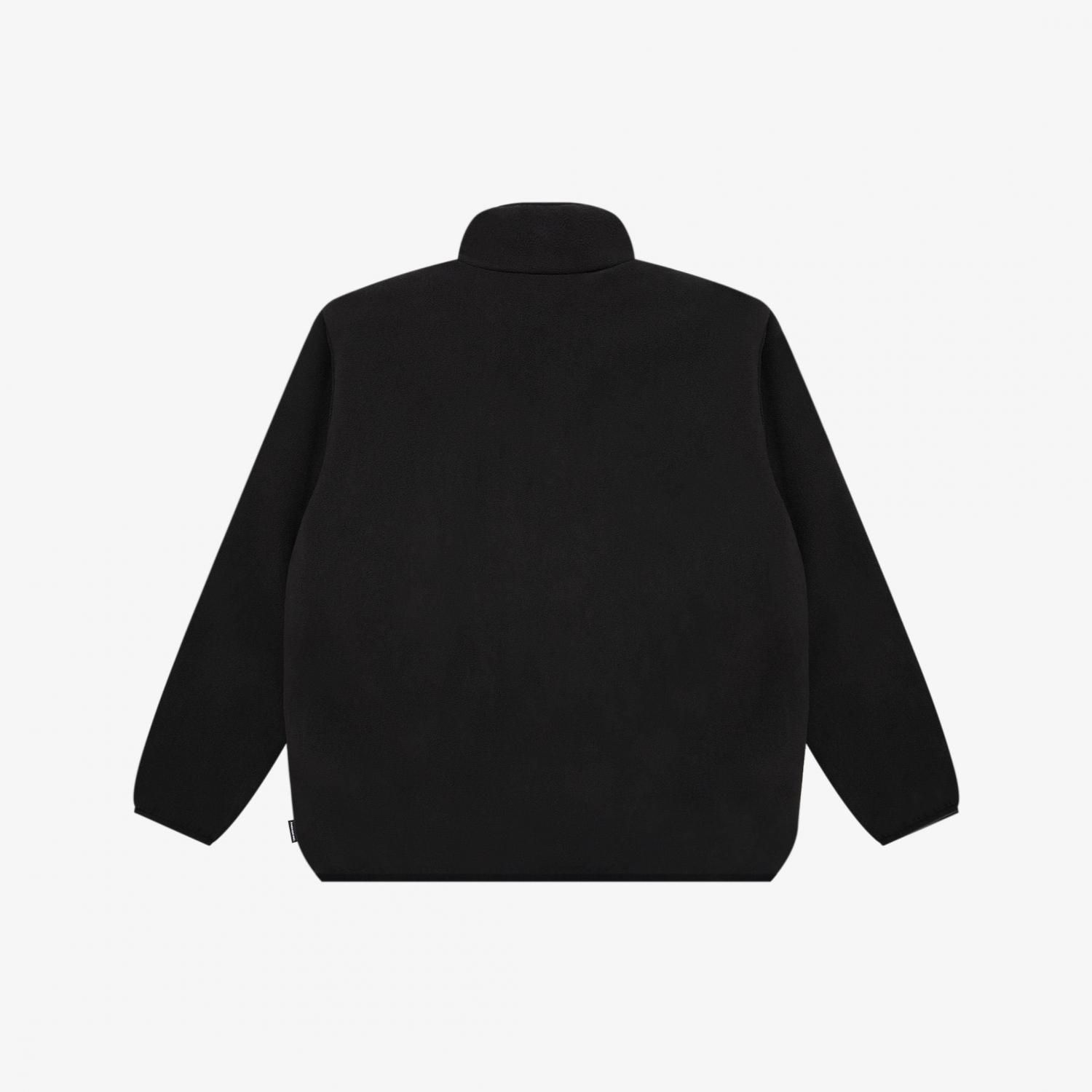 ANCHOR INC. * REVERSIBLE FLEECE JACKET * Black