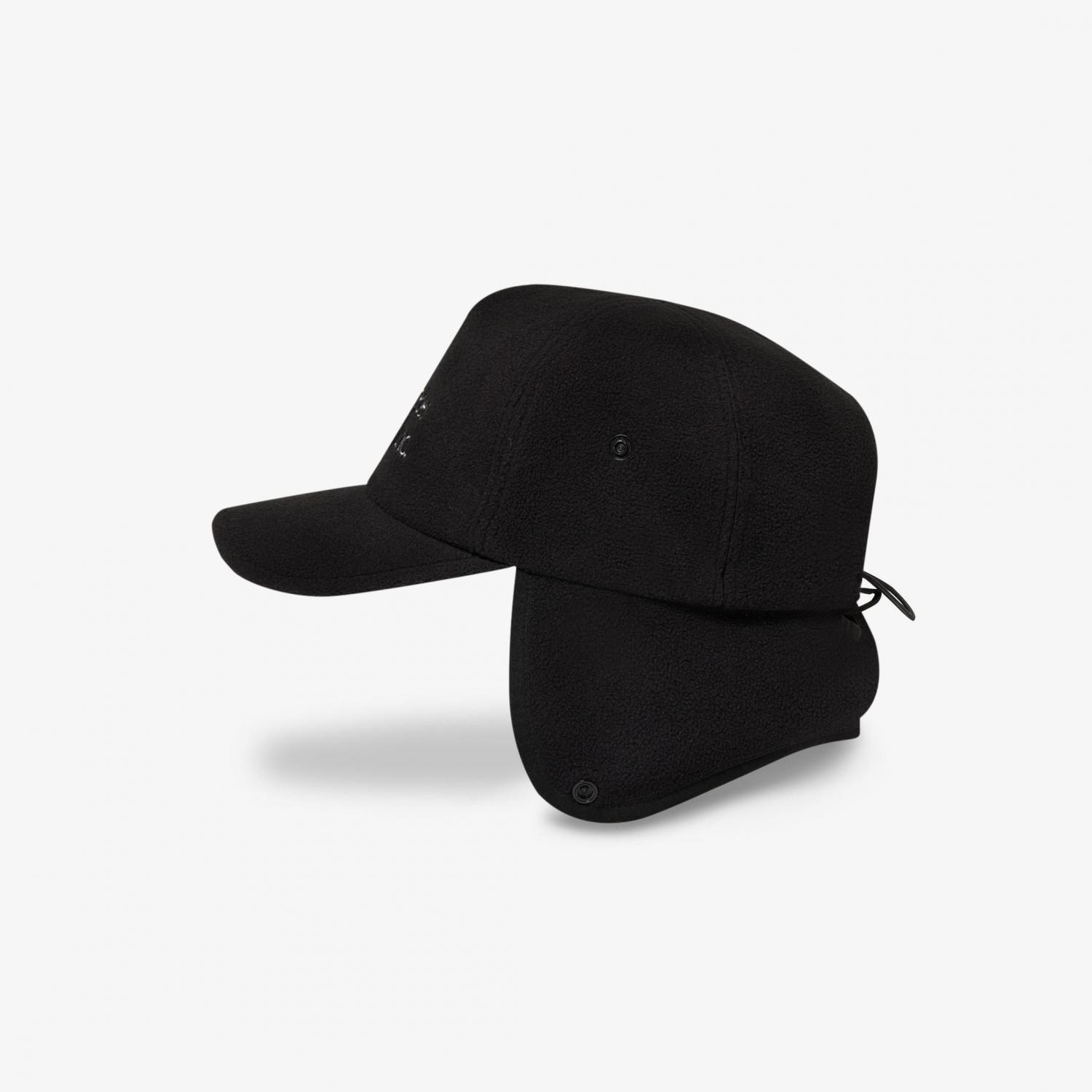 ANCHOR INC. * FLEECE FLAP CAP * Black | public