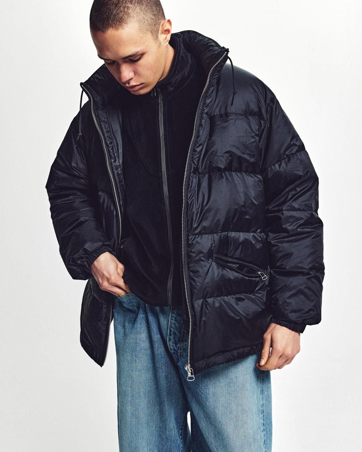 Unlikely * U25F-18-0001 Unlikely 3way Hybrid Down jacket * Black