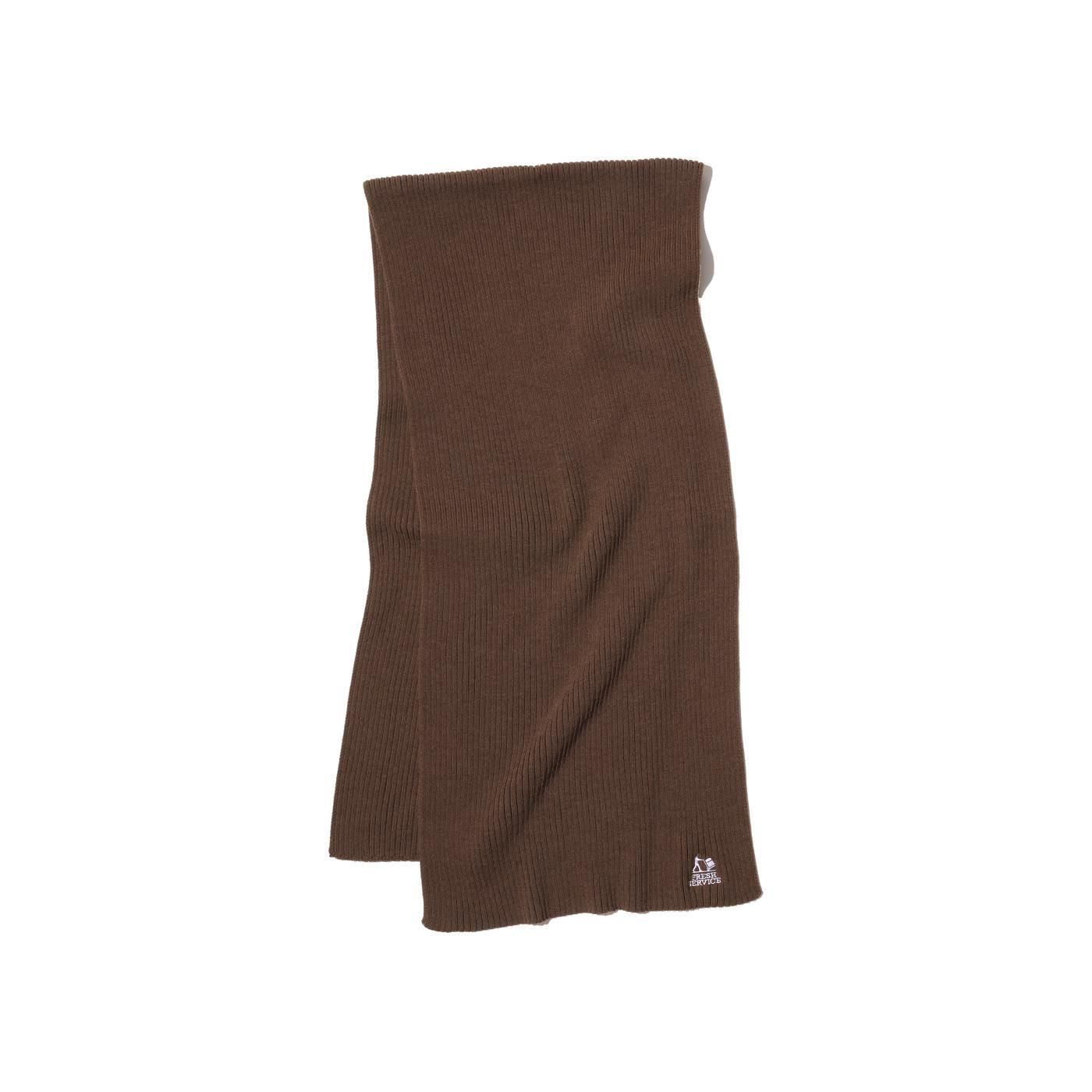 FreshService * FSP254-90067 THERMAL RIB KNIT SCARF(5Ÿ)