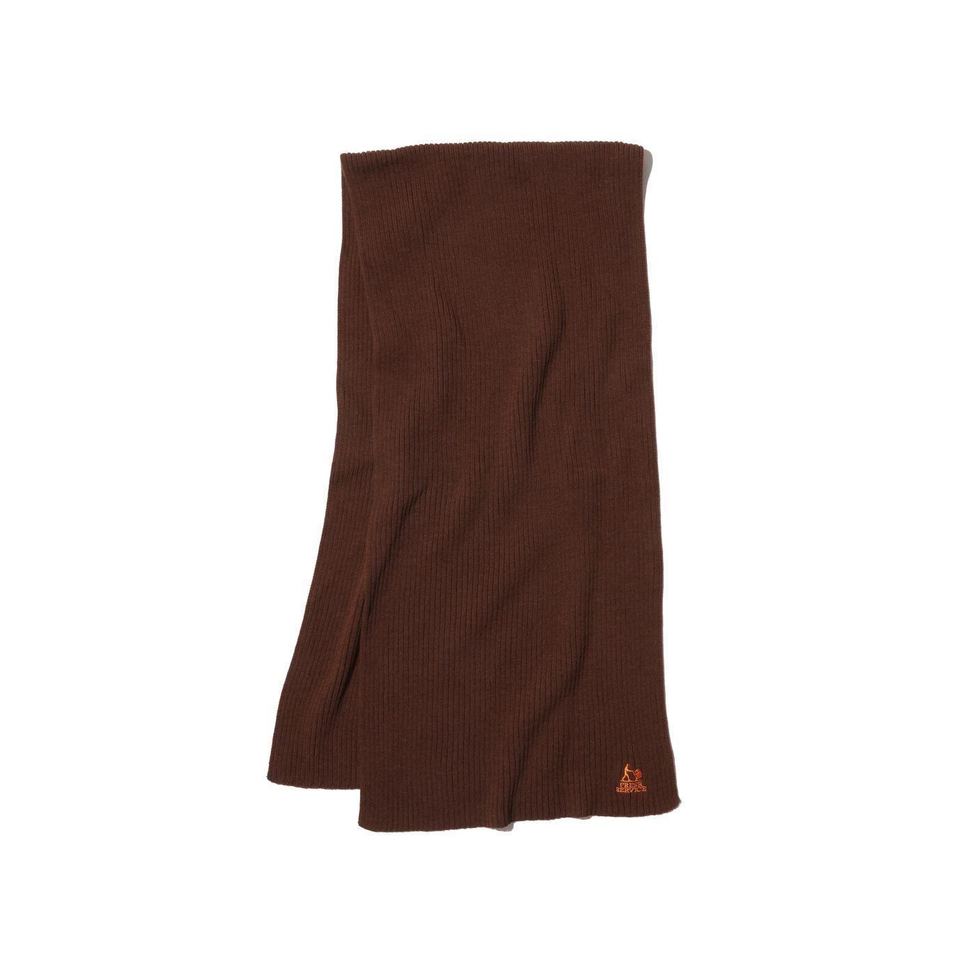 FreshService * FSP254-90067 THERMAL RIB KNIT SCARF(5Ÿ)