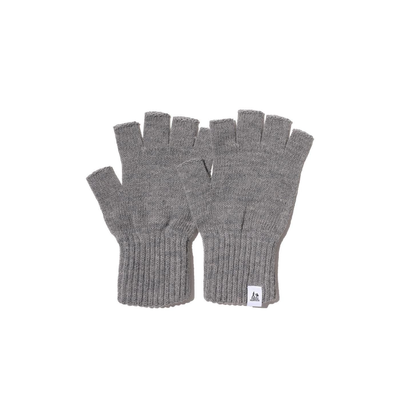 FreshService * FSP254-90068 THERMAL RIB KNIT FINGERLESS GLOVES(5Ÿ)