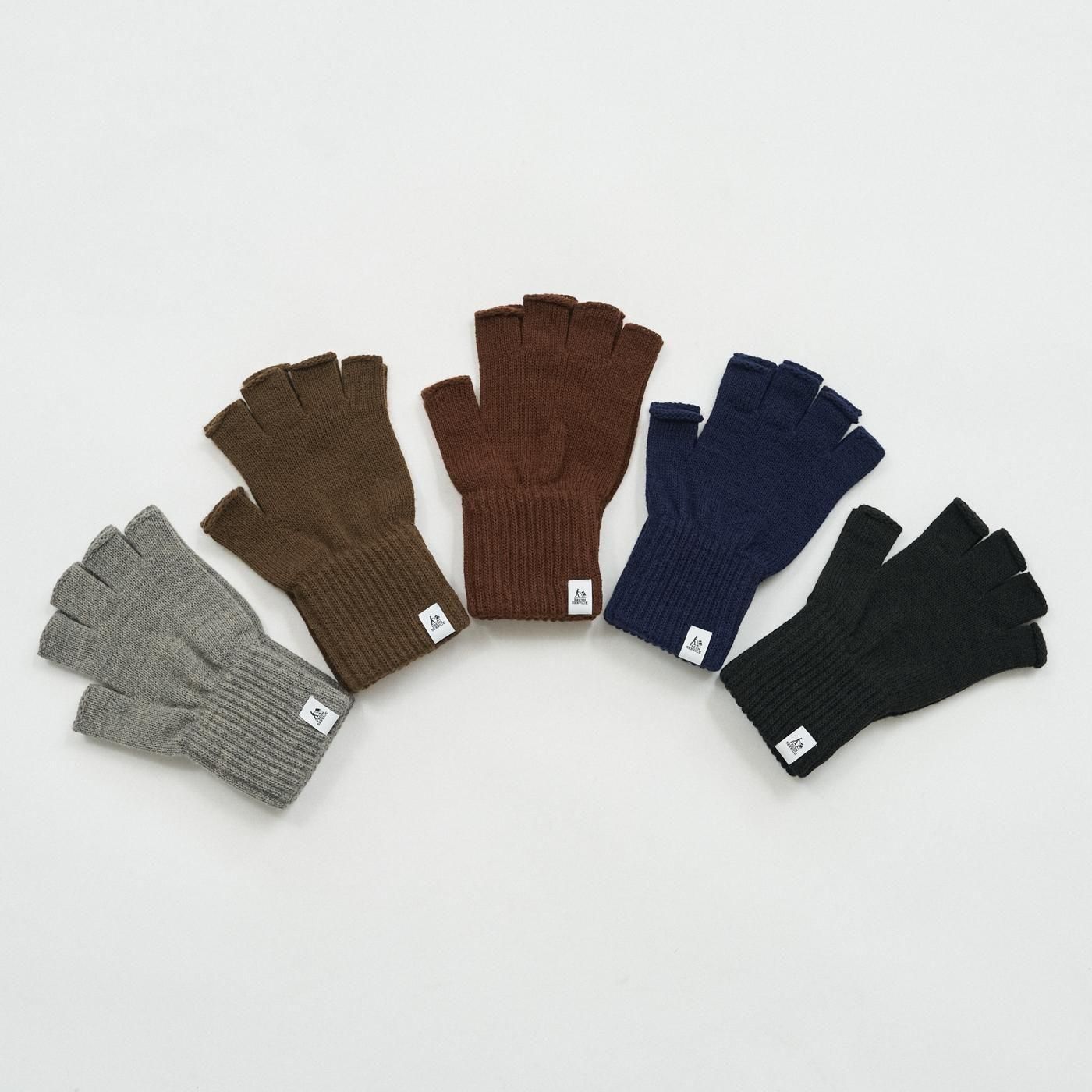 FreshService * FSP254-90068 THERMAL RIB KNIT FINGERLESS GLOVES(5Ÿ)
