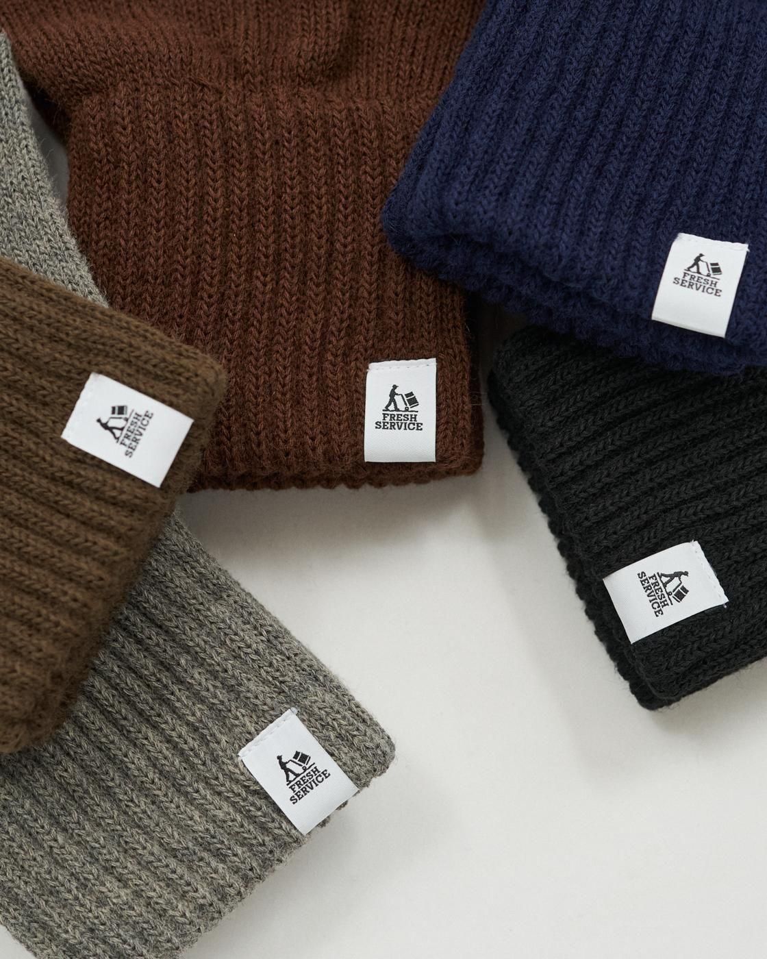 FreshService * FSP254-90068 THERMAL RIB KNIT FINGERLESS GLOVES(5Ÿ)