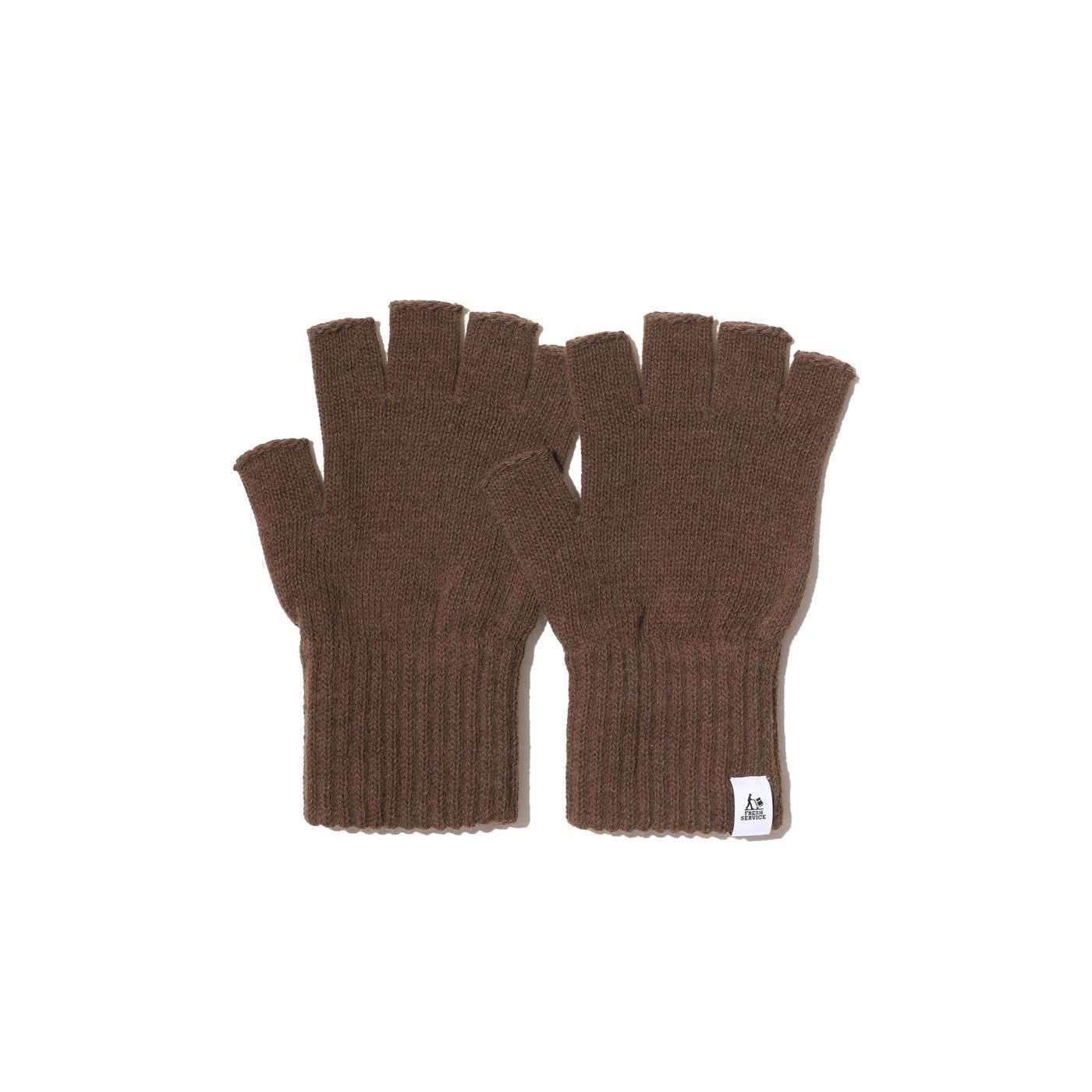 FreshService * FSP254-90068 THERMAL RIB KNIT FINGERLESS GLOVES(5Ÿ)