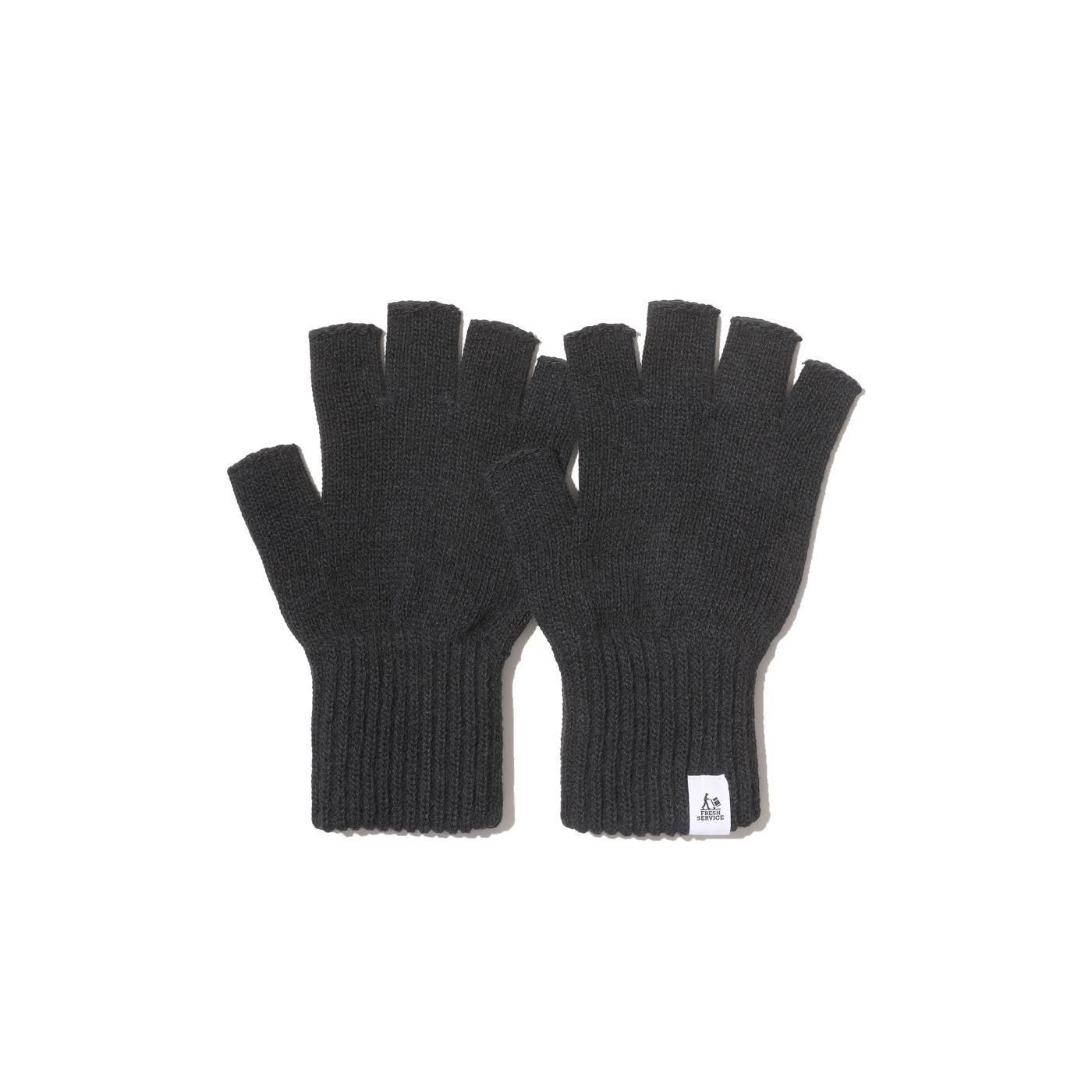 FreshService * FSP254-90068 THERMAL RIB KNIT FINGERLESS GLOVES(5Ÿ)