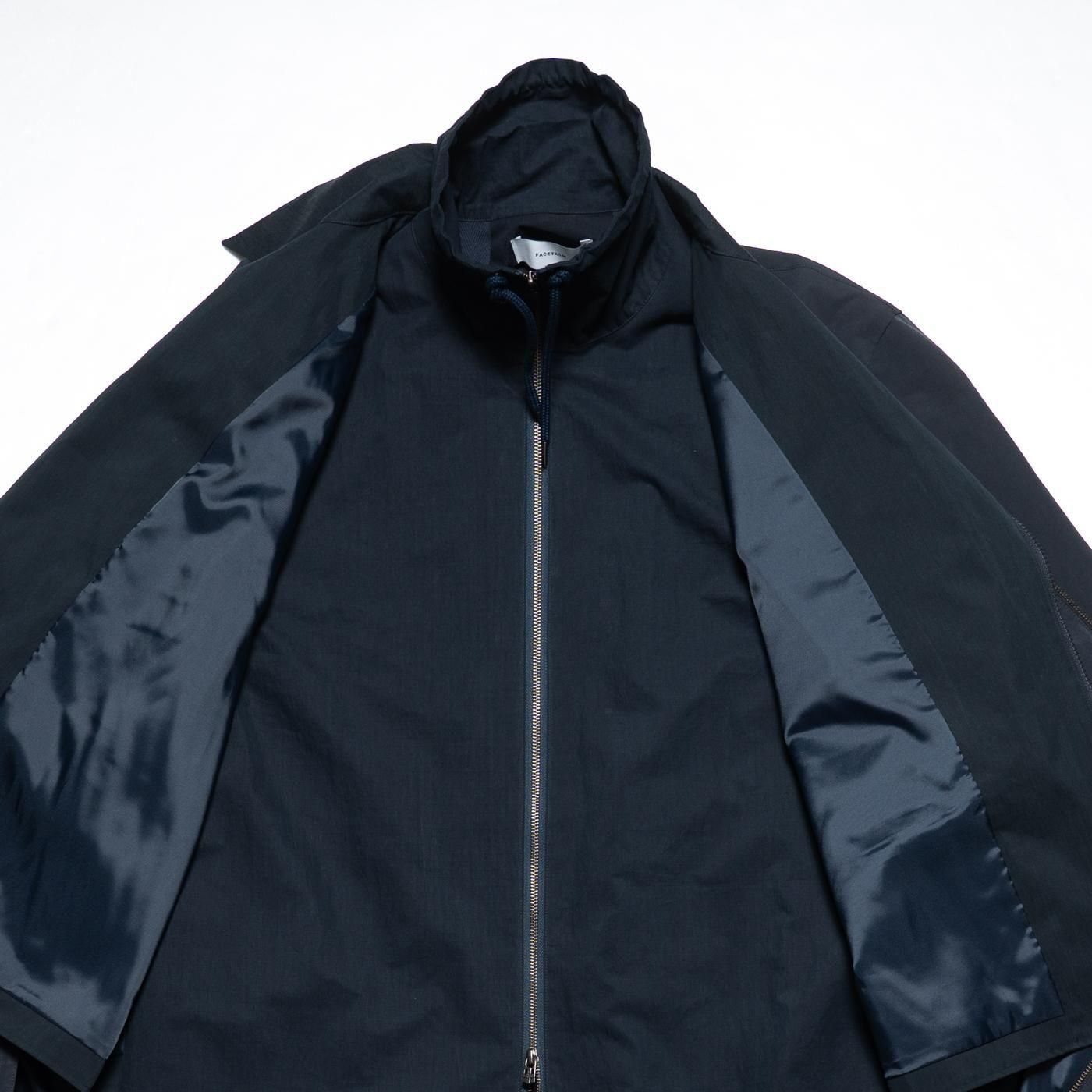 FACETASM * JOO-CO-M02 TRIPLE LAYERED COAT * Navy