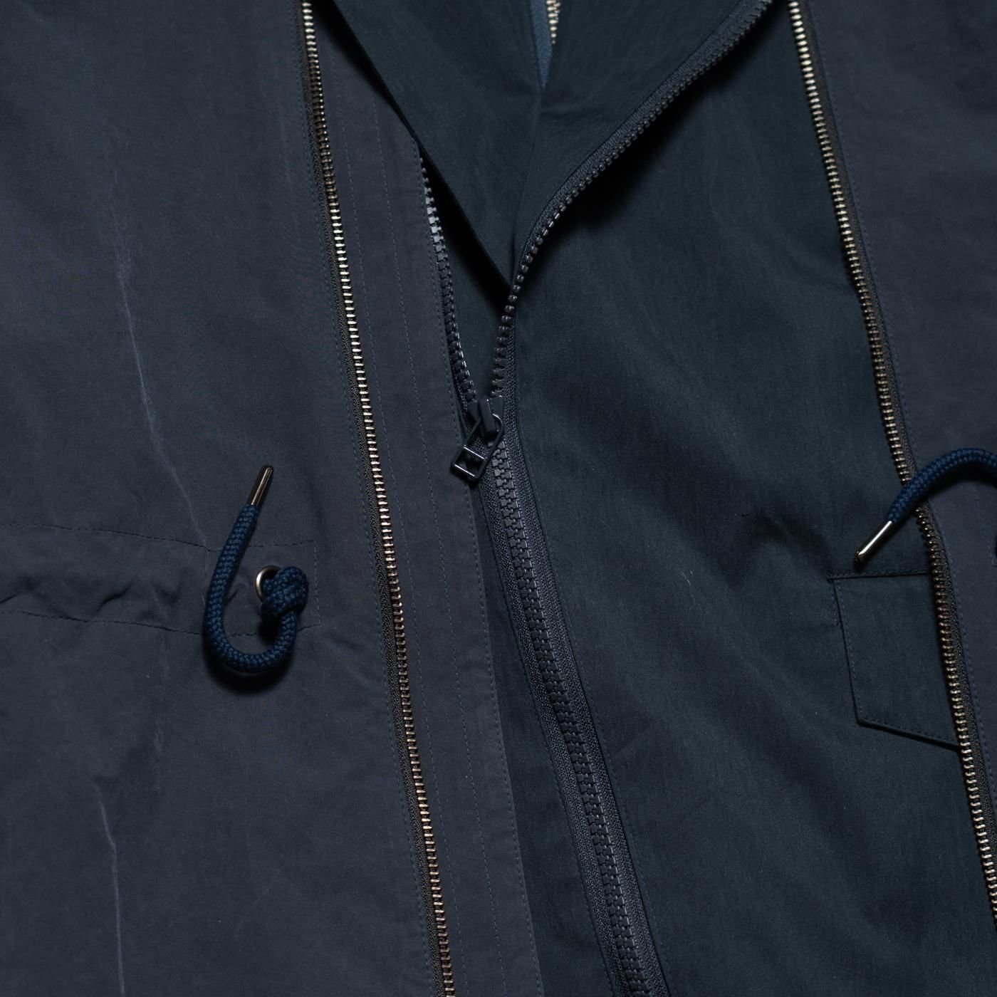 FACETASM * JOO-CO-M02 TRIPLE LAYERED COAT * Navy