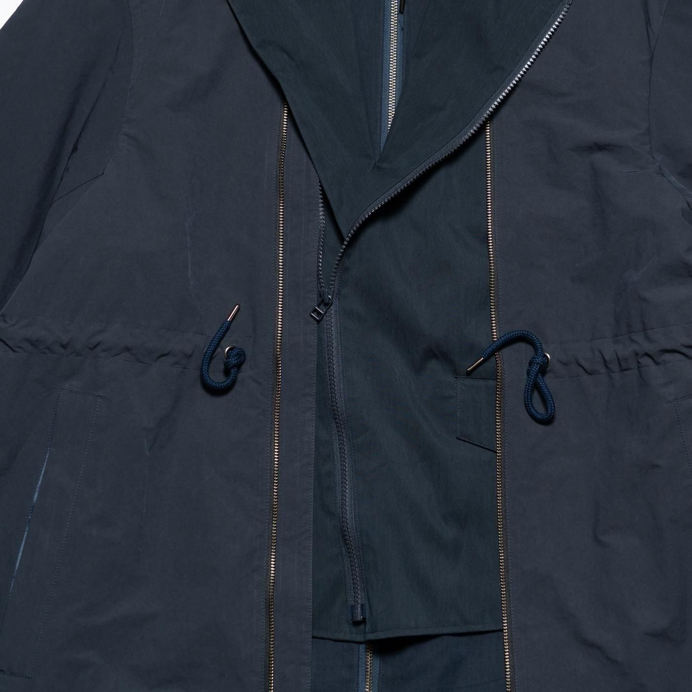 FACETASM * JOO-CO-M02 TRIPLE LAYERED COAT * Navy