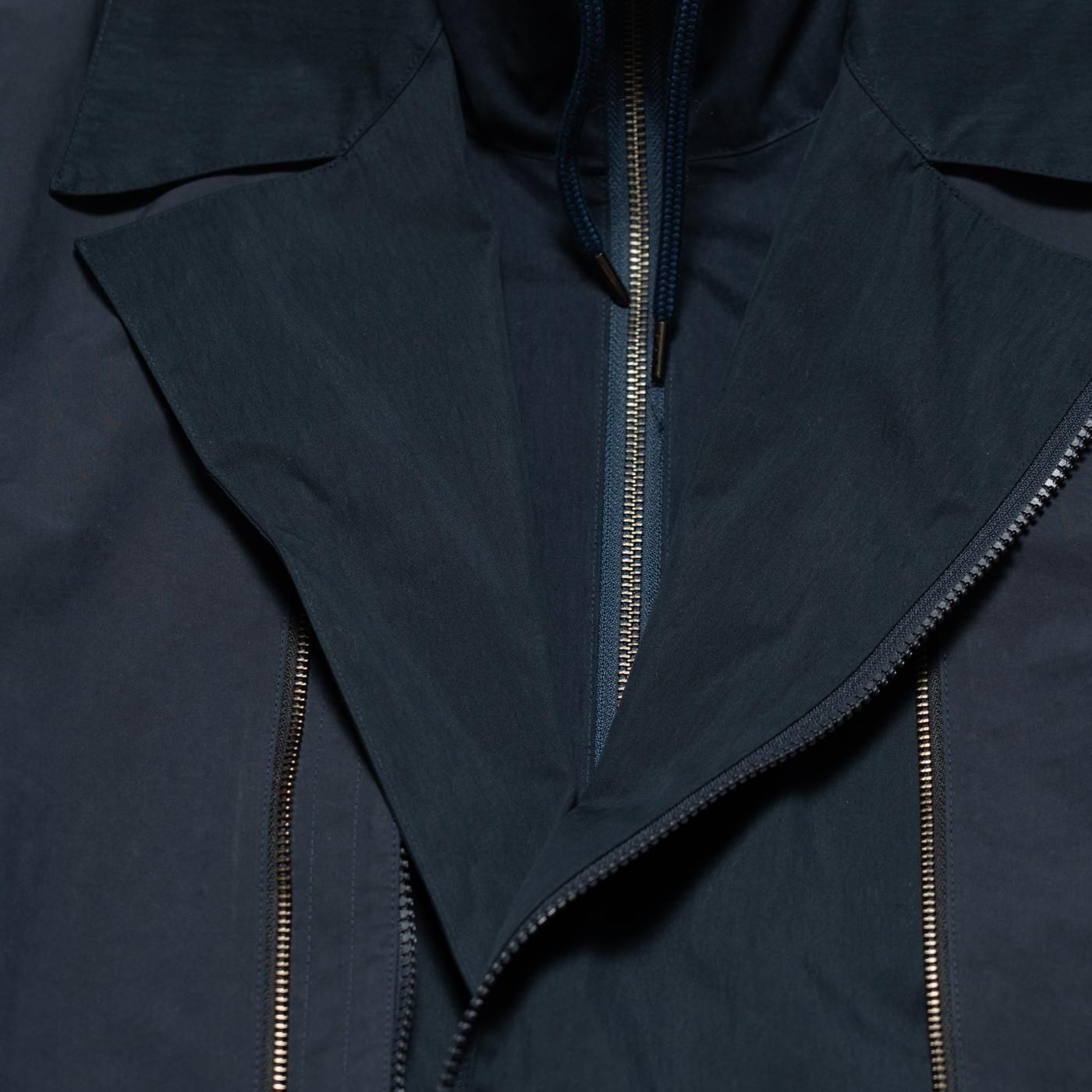 FACETASM * JOO-CO-M02 TRIPLE LAYERED COAT * Navy