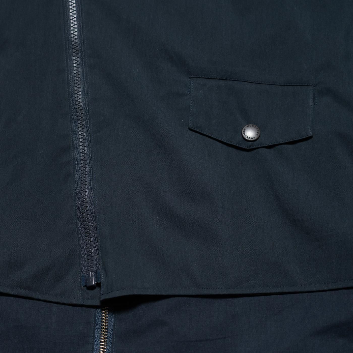 FACETASM * JOO-CO-M02 TRIPLE LAYERED COAT * Navy