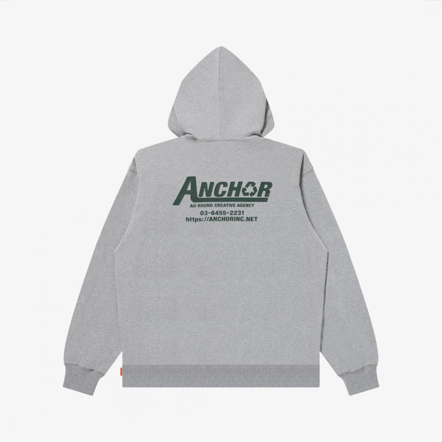 ANCHOR INC. * RECYCLE SERVICE HOODIE(2Ÿ)