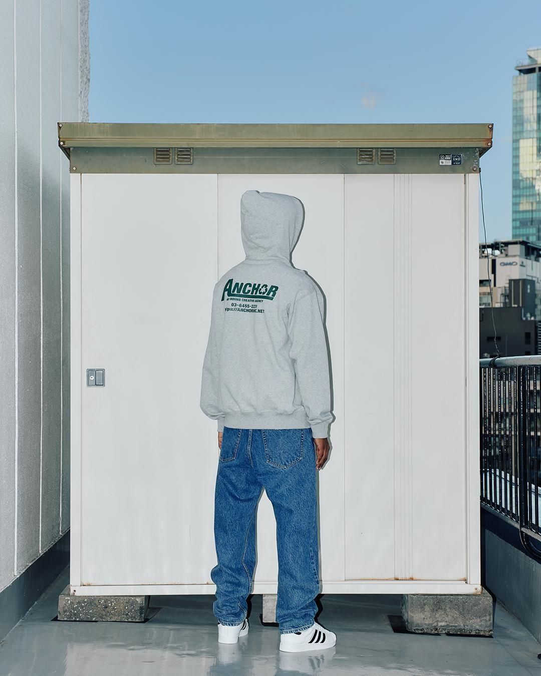 ANCHOR INC. * RECYCLE SERVICE HOODIE(2Ÿ)