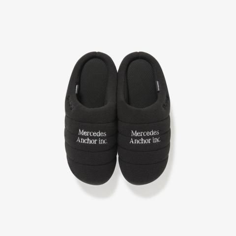 ANCHOR INC. * FLEECE SUBU SANDLES * Black