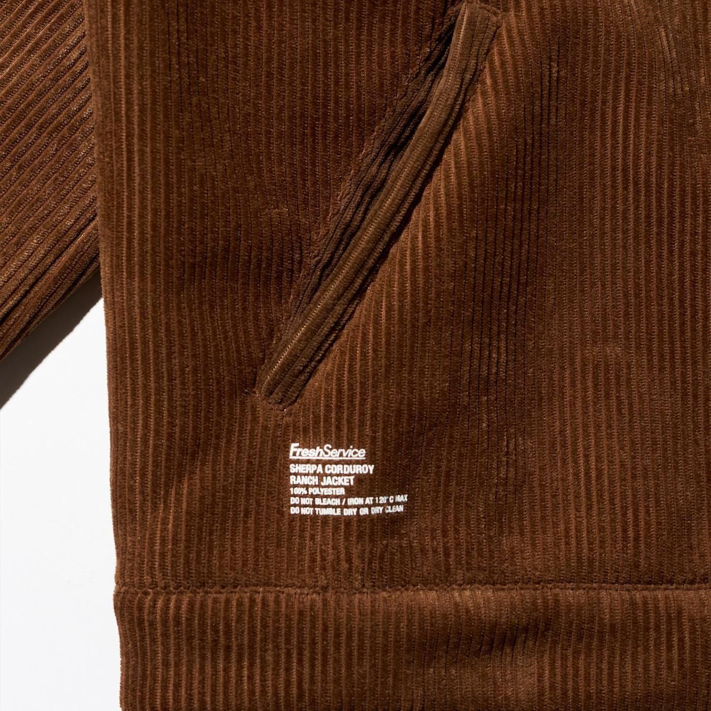 FreshService * FSC254-30063 SHERPE CORDUROY RANCH JACKET * Navy