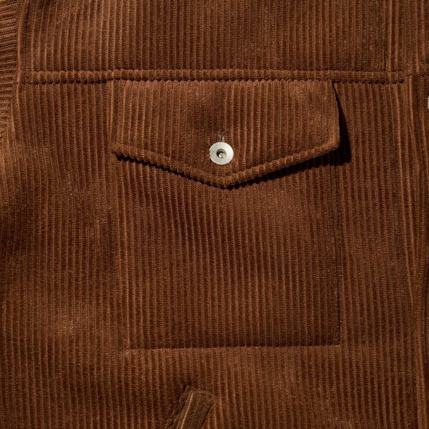 FreshService * FSC254-30063 SHERPE CORDUROY RANCH JACKET * Navy