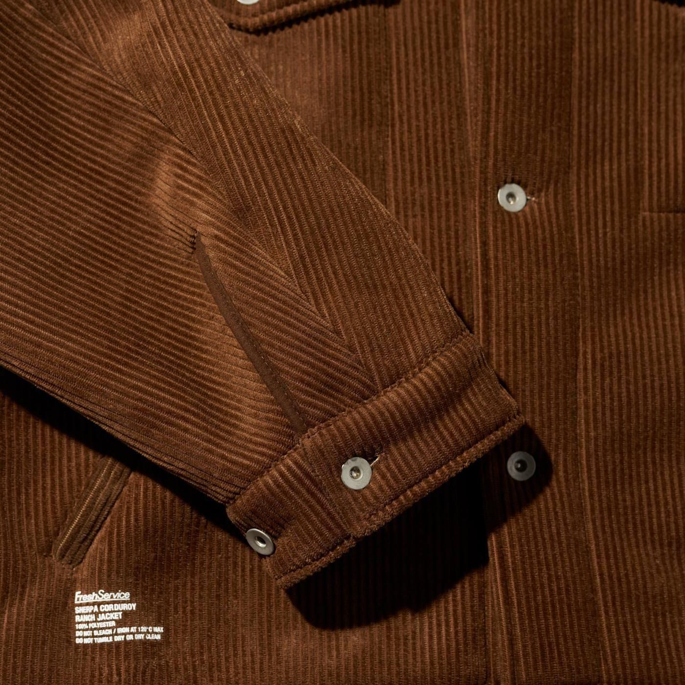 FreshService * FSC254-30063 SHERPE CORDUROY RANCH JACKET * Navy