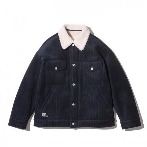 FreshService * FSC254-30063 SHERPE CORDUROY RANCH JACKET * Navy