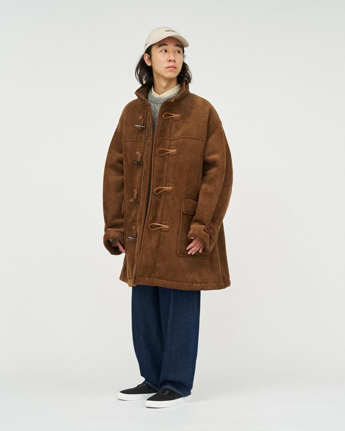 FreshService * FSC254-10064 SHERPA CORDUROY DUFFLE COAT(2Ÿ)