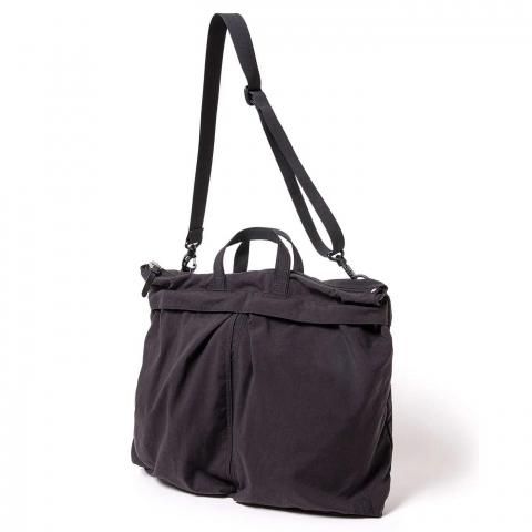 hobo * HB-BG4620 HELMET BAG NYLON OXFORD ONIBEGIE® DYED * Charcoal