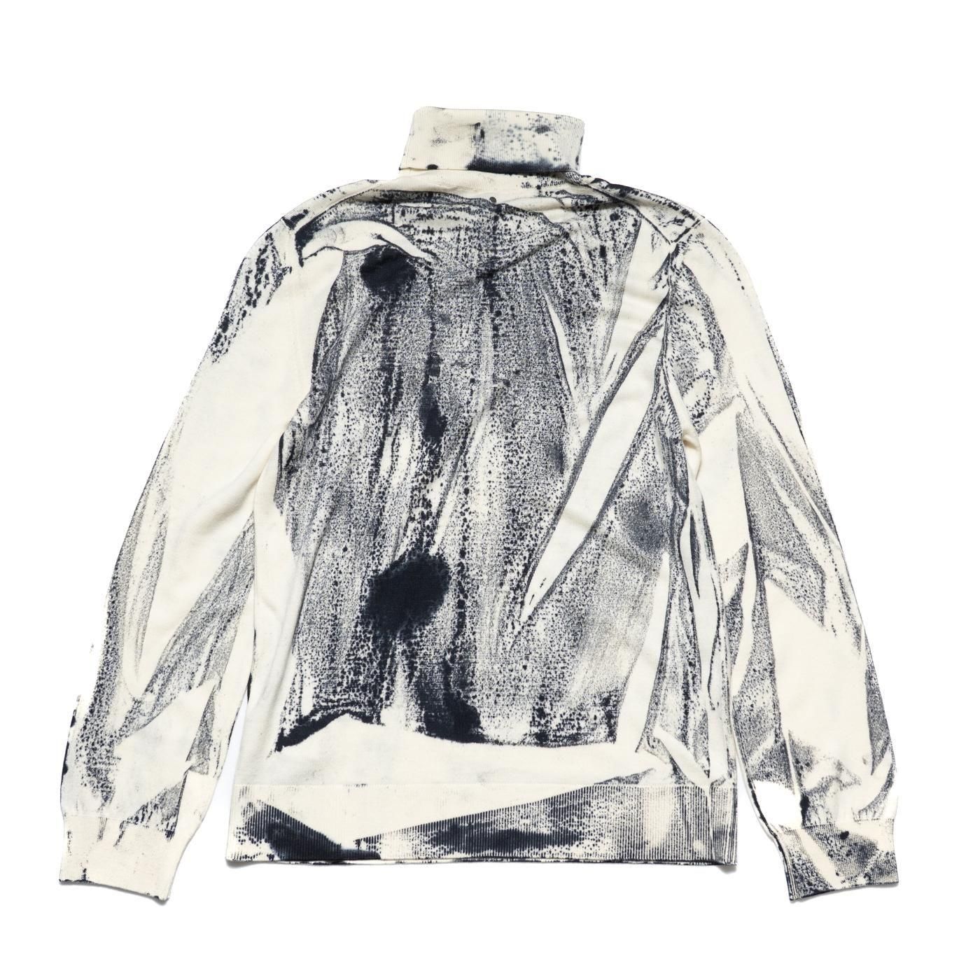 OAMC * OAF5MM01AP TURTLE NECK KNIT * White/Gray