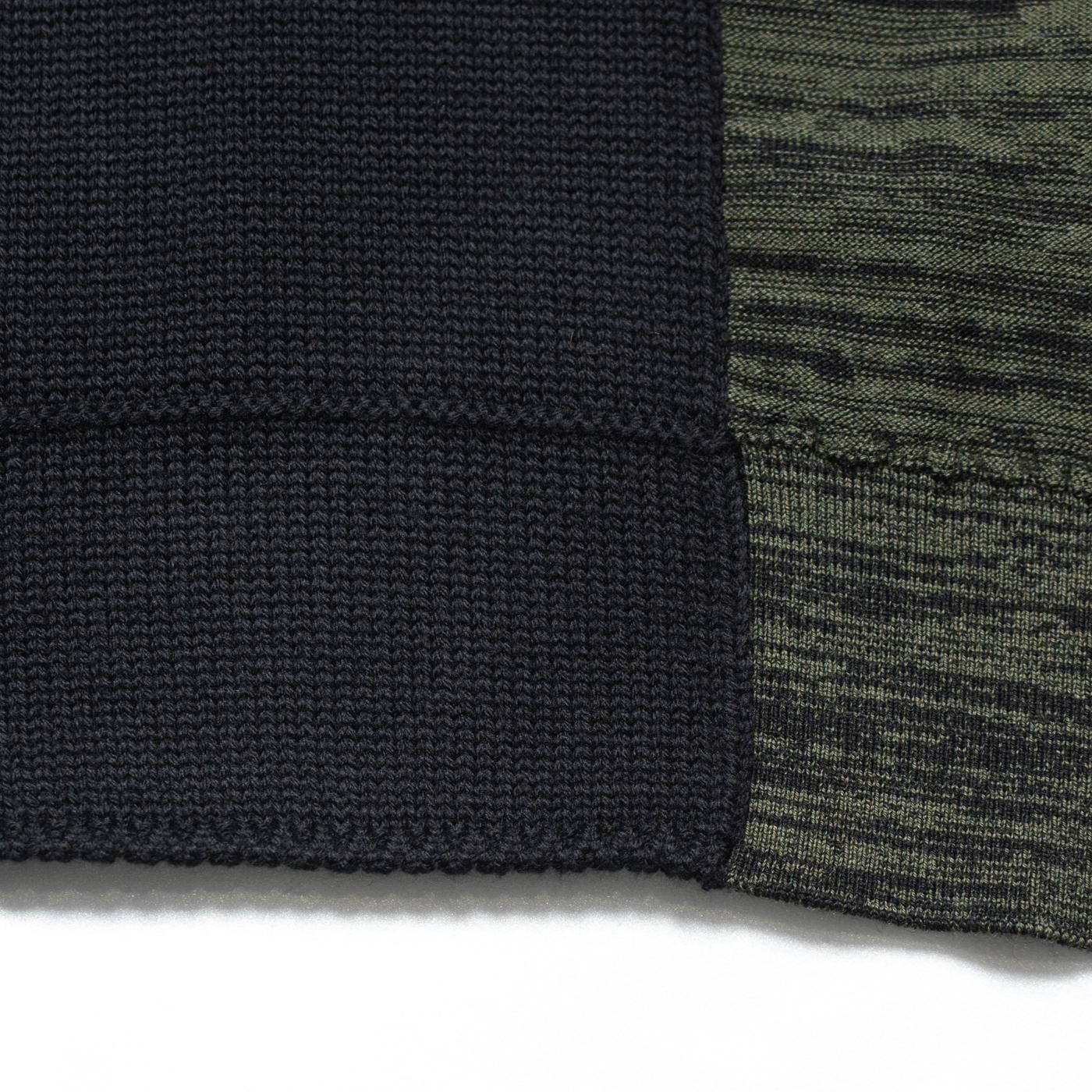 OAMC * OAF5MM02AP POLO KNIT * Black/Green 