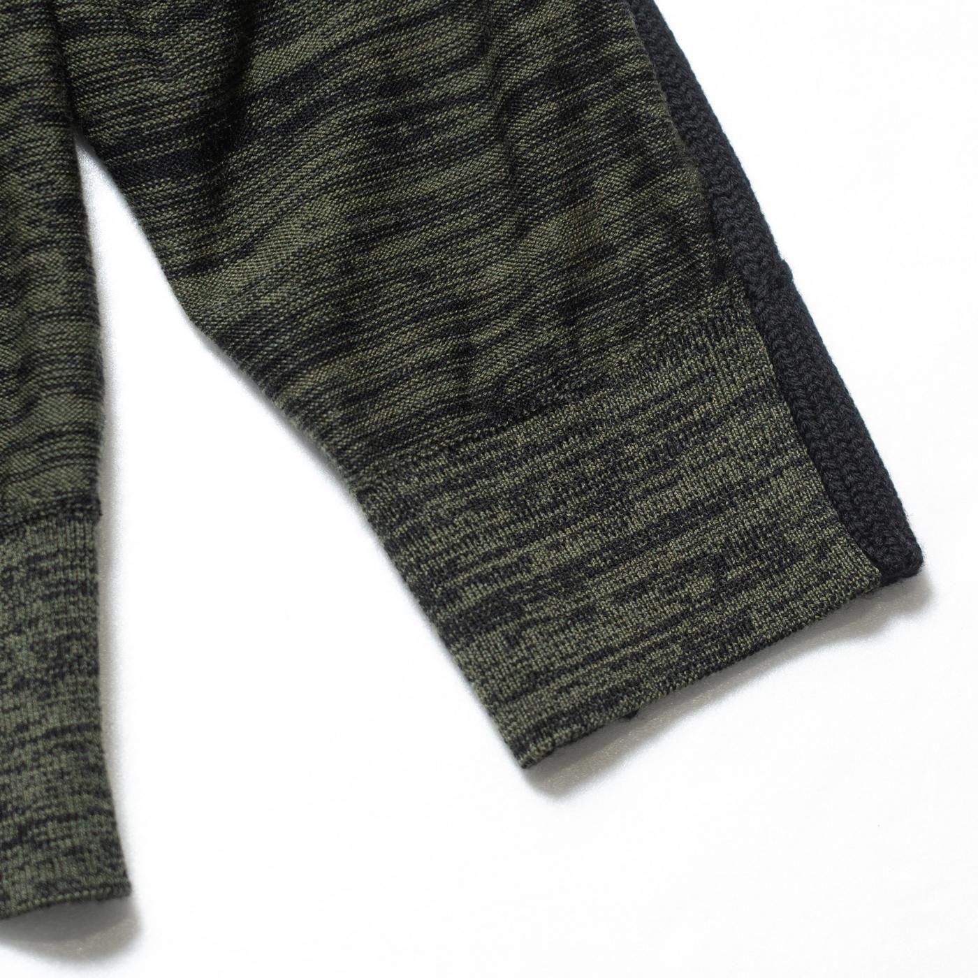 OAMC * OAF5MM02AP POLO KNIT * Black/Green 