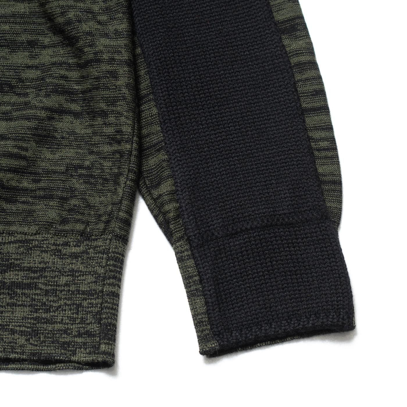 OAMC * OAF5MM02AP POLO KNIT * Black/Green 