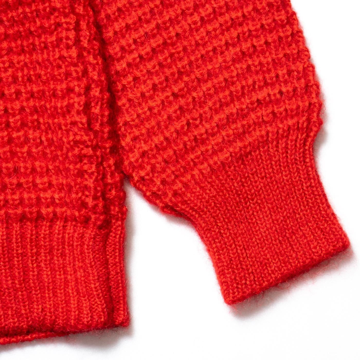 OAMC * OAF5MM07AP V-NECK PULLOVER KNIT * Red