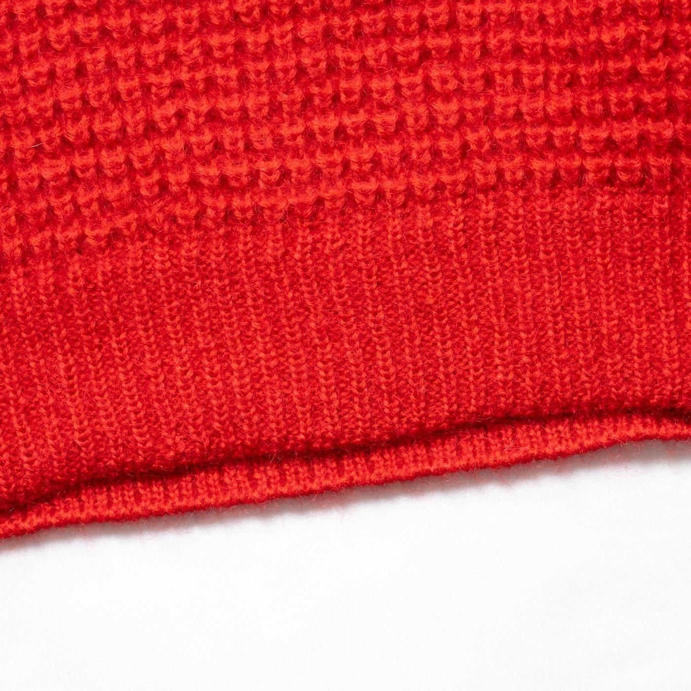 OAMC * OAF5MM07AP V-NECK PULLOVER KNIT * Red