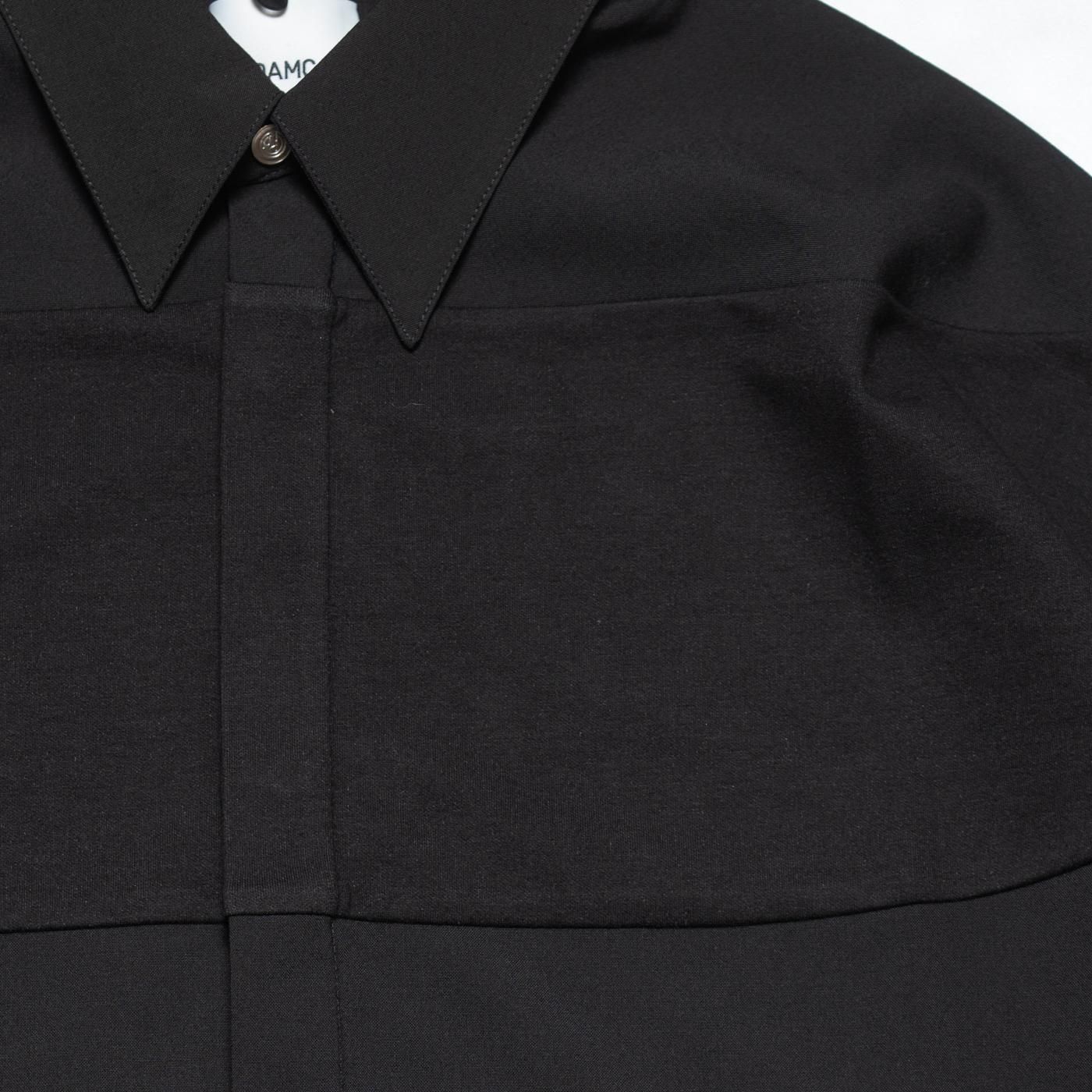 OAMC * OAF5MS01AP WOOL SHIRT WITH INSERT * Black