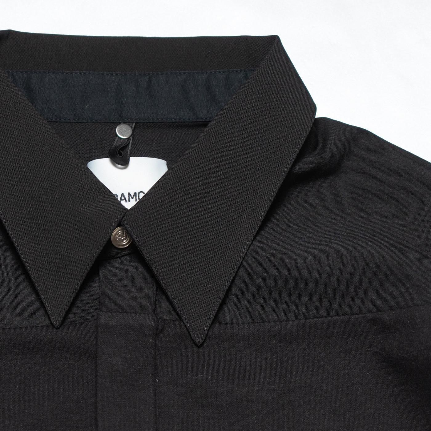OAMC * OAF5MS01AP WOOL SHIRT WITH INSERT * Black