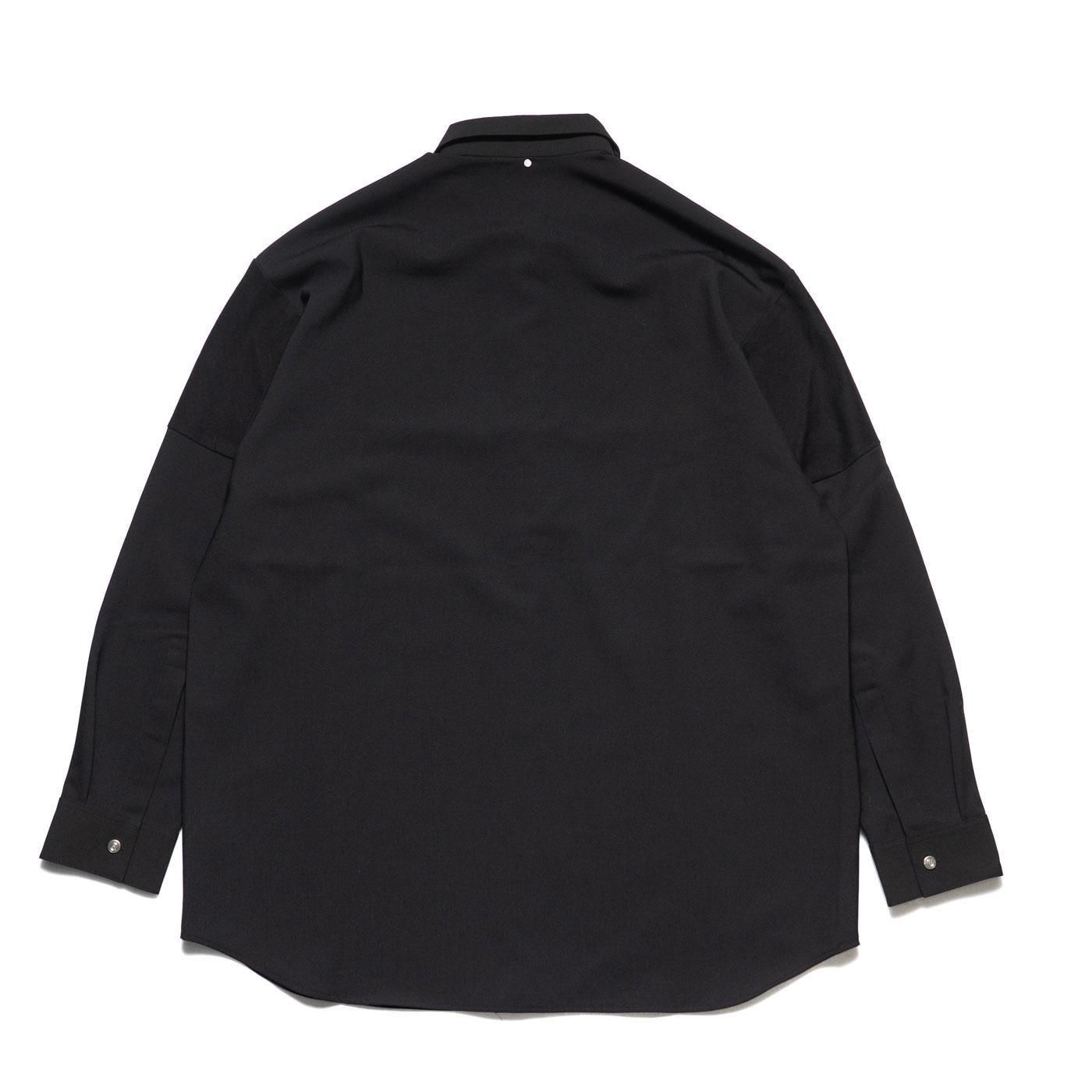 OAMC * OAF5MS01AP WOOL SHIRT WITH INSERT * Black