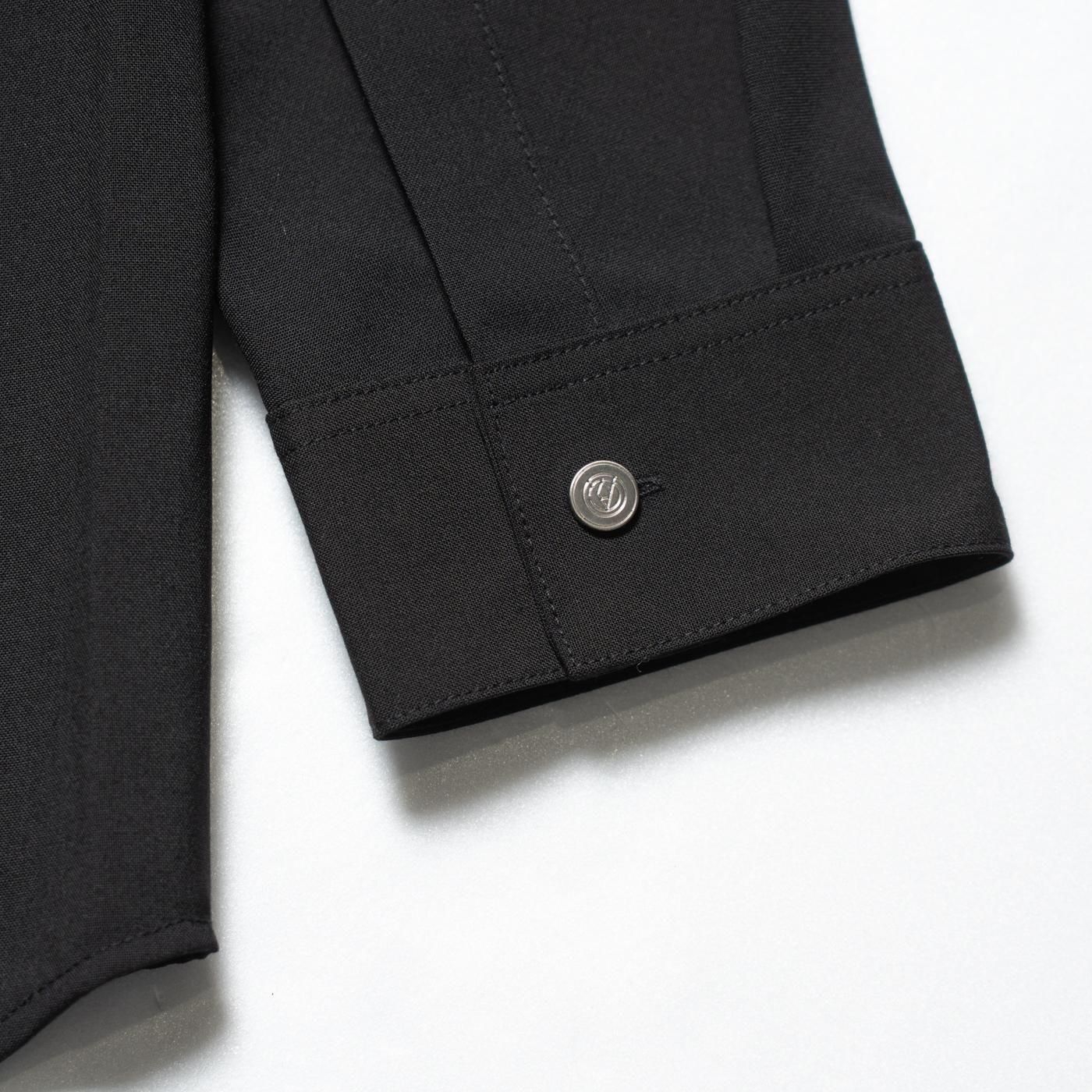 OAMC * OAF5MS01AP WOOL SHIRT WITH INSERT * Black