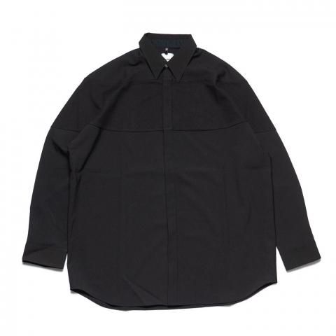 OAMC * OAF5MS01AP WOOL SHIRT WITH INSERT * Black