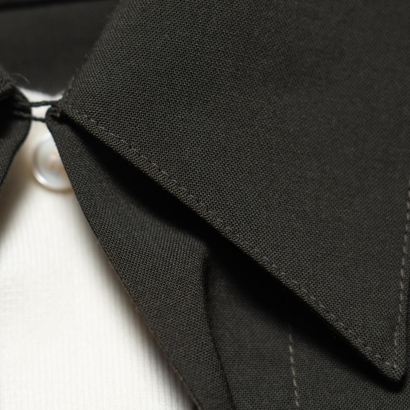 OAMC * OAF5MS11BP  WOOL SHIRT WITH DOUBLE OPENING * Dark Green