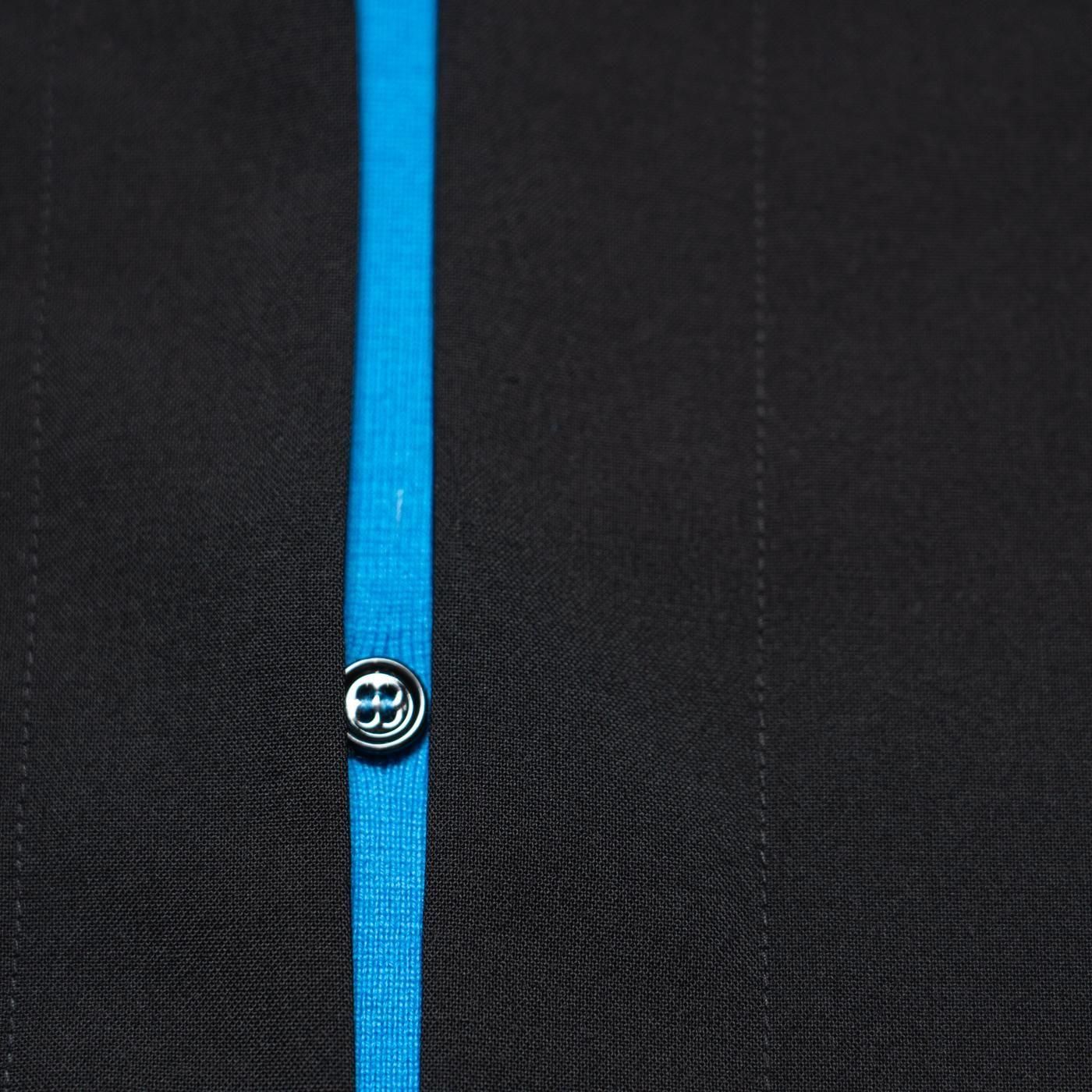 OAMC * OAF5MS11BP  WOOL SHIRT WITH DOUBLE OPENING * Black