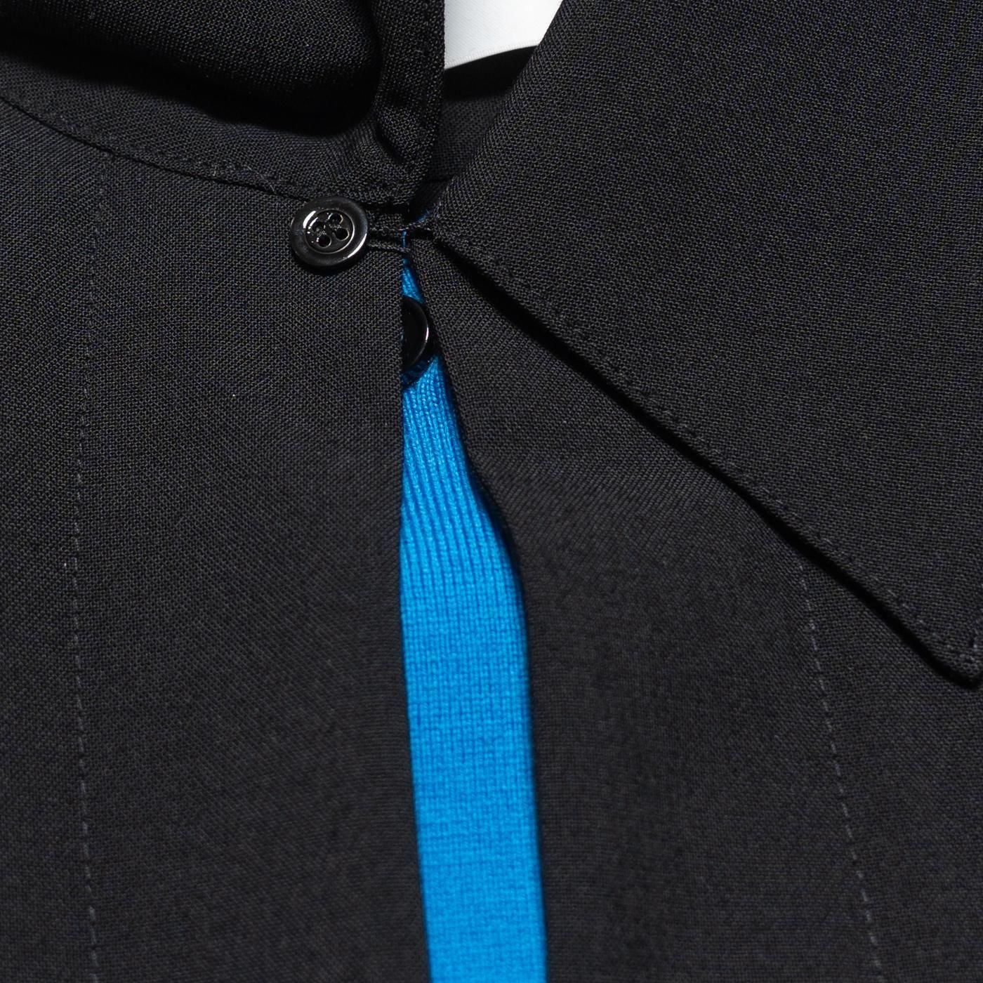 OAMC * OAF5MS11BP  WOOL SHIRT WITH DOUBLE OPENING * Black