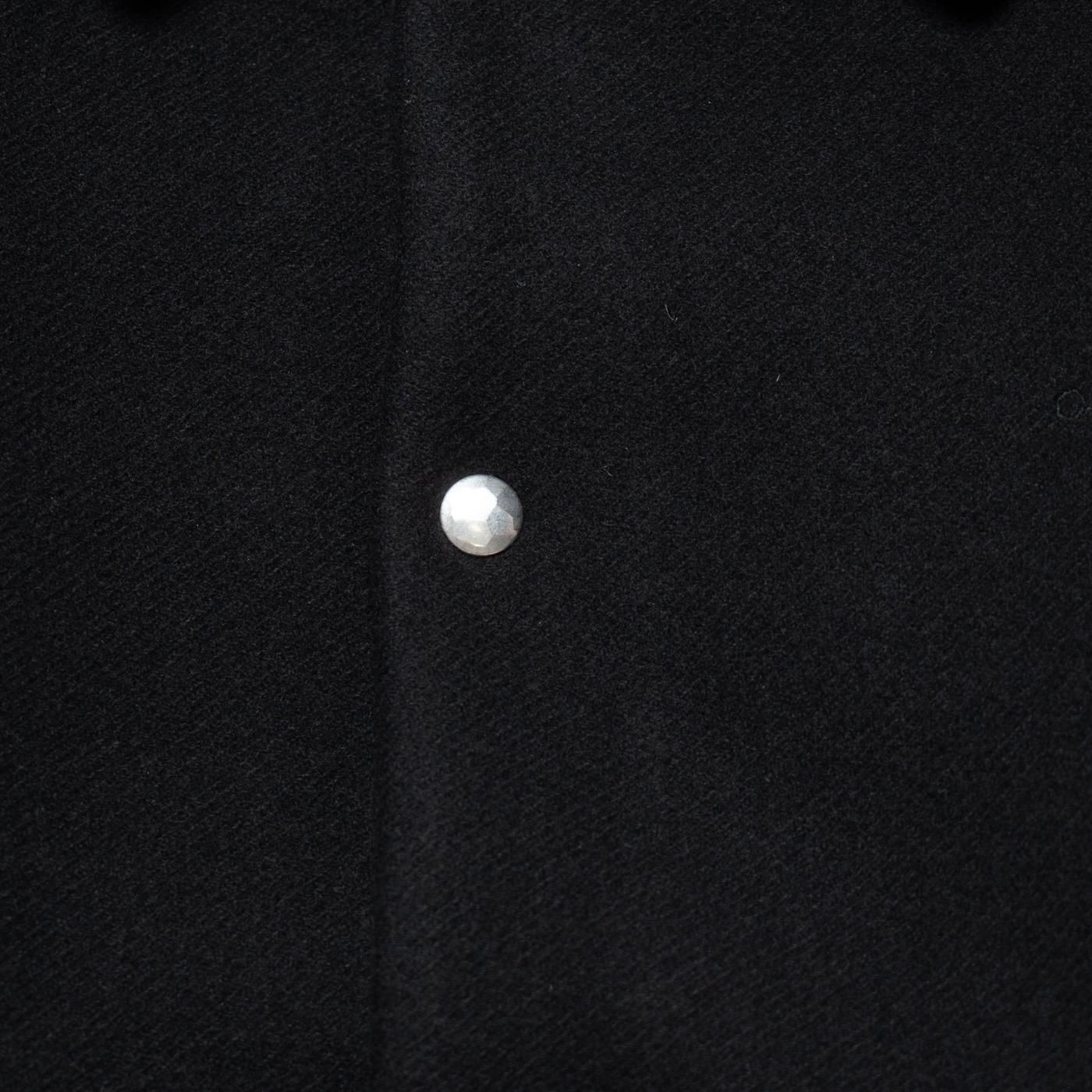 OAMC * OAF5MJ12AP FELT COACH JACKET * Black