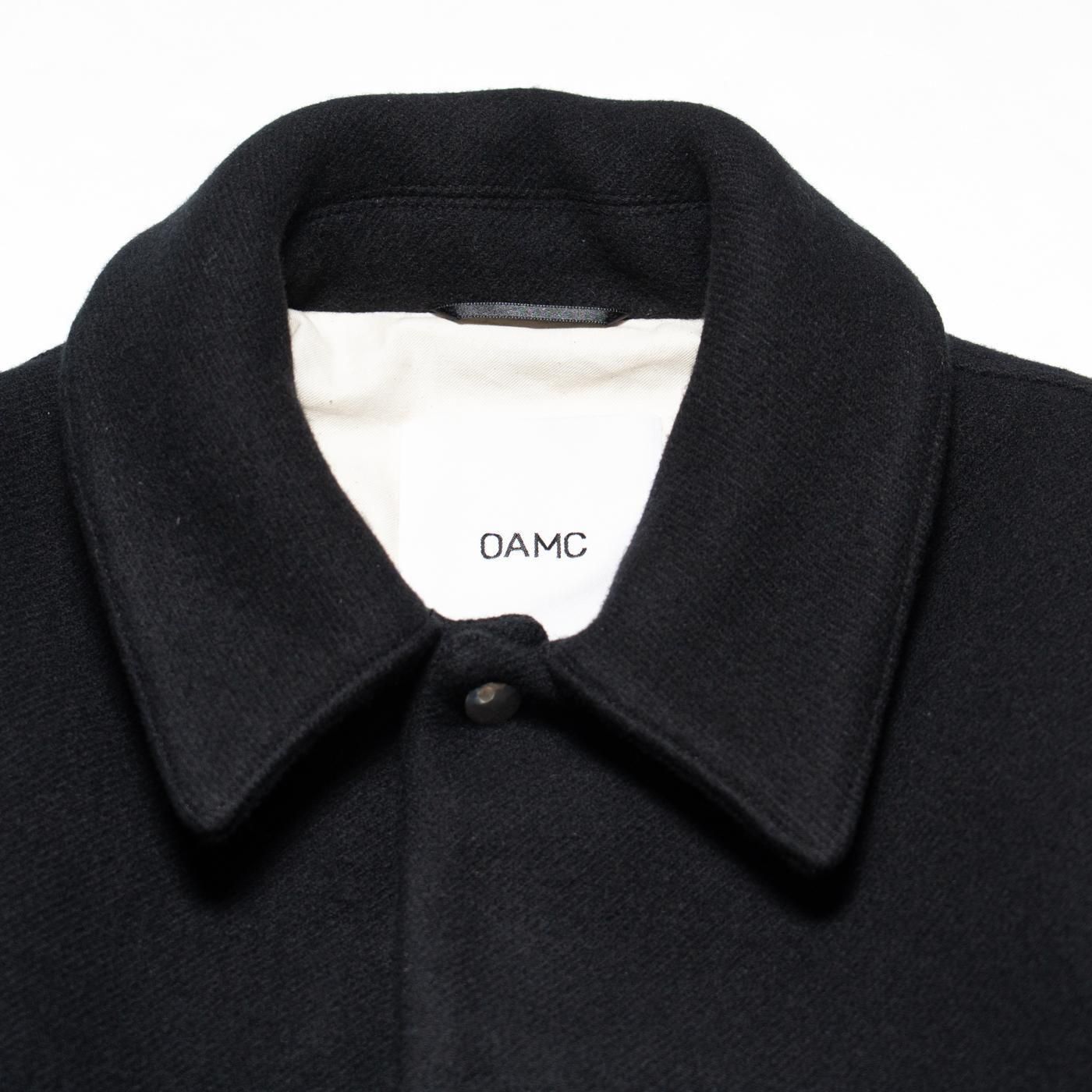 OAMC * OAF5MJ12AP FELT COACH JACKET * Black