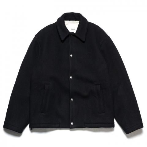 OAMC * OAF5MJ12AP FELT COACH JACKET * Black