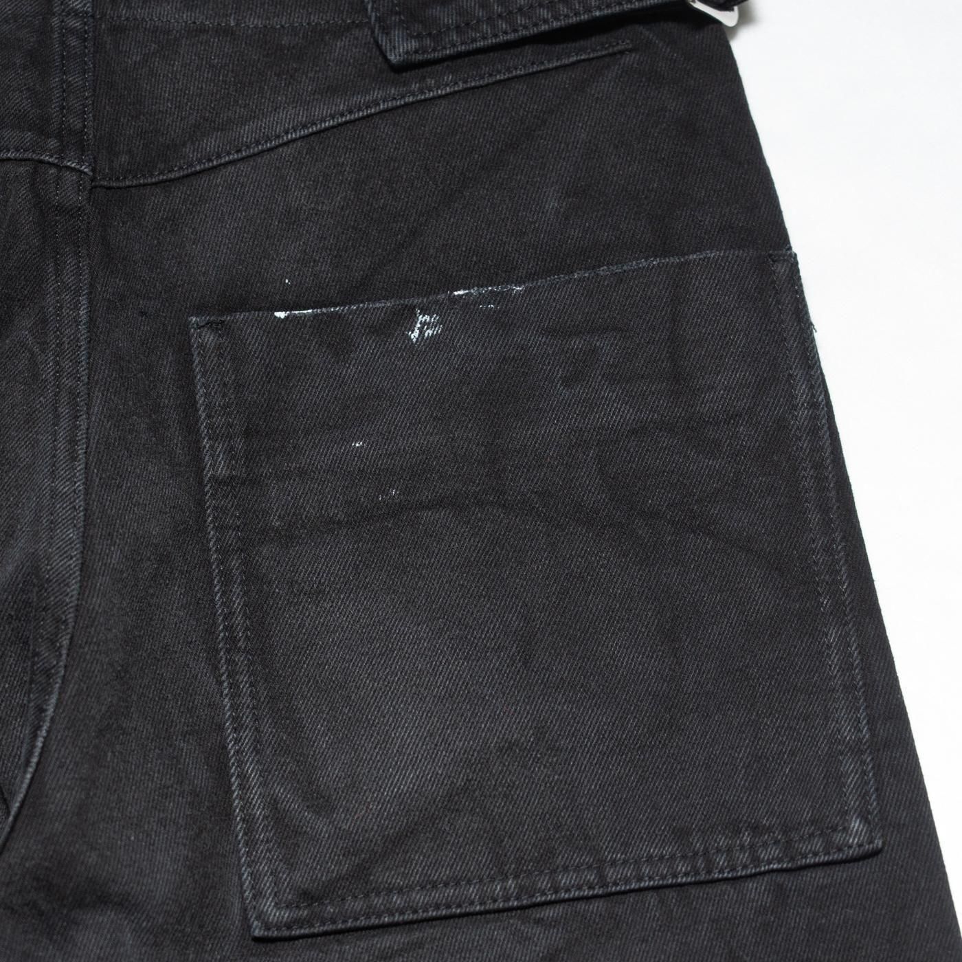 OAMC * OAF5MT02CP DENIM TROUSER WITH BELT  * Black