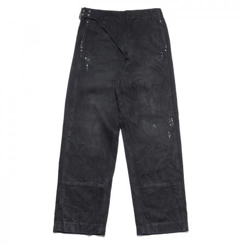 OAMC * OAF5MT02CP DENIM TROUSER WITH BELT  * Black