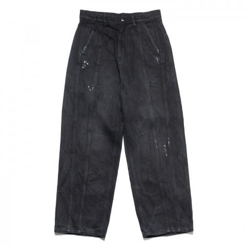 OAMC * OAF5MT14AP BLACK DENIM WITH WHITE SPOTS * Black