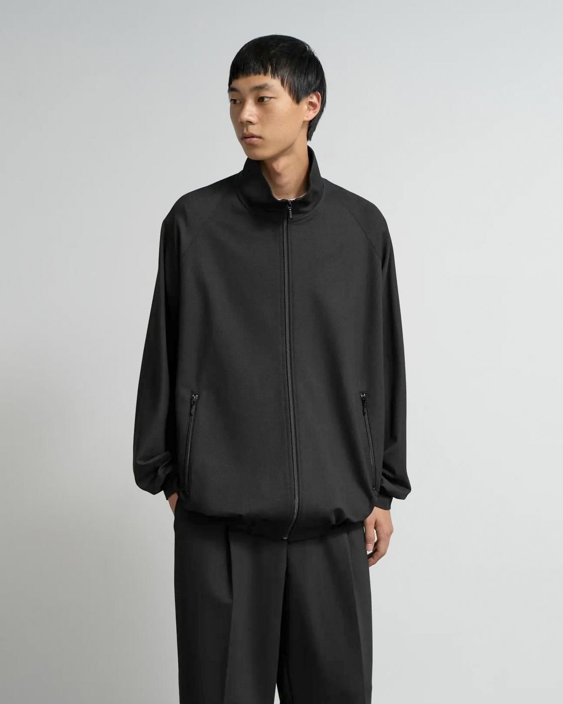 Graphpaper * GM254-30050 SIDOGRAS Melange Ponte Track Blouson(2Ÿ)