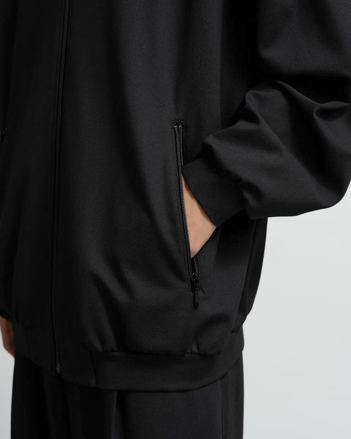 Graphpaper * GM254-30050 SIDOGRAS Melange Ponte Track Blouson(2Ÿ)