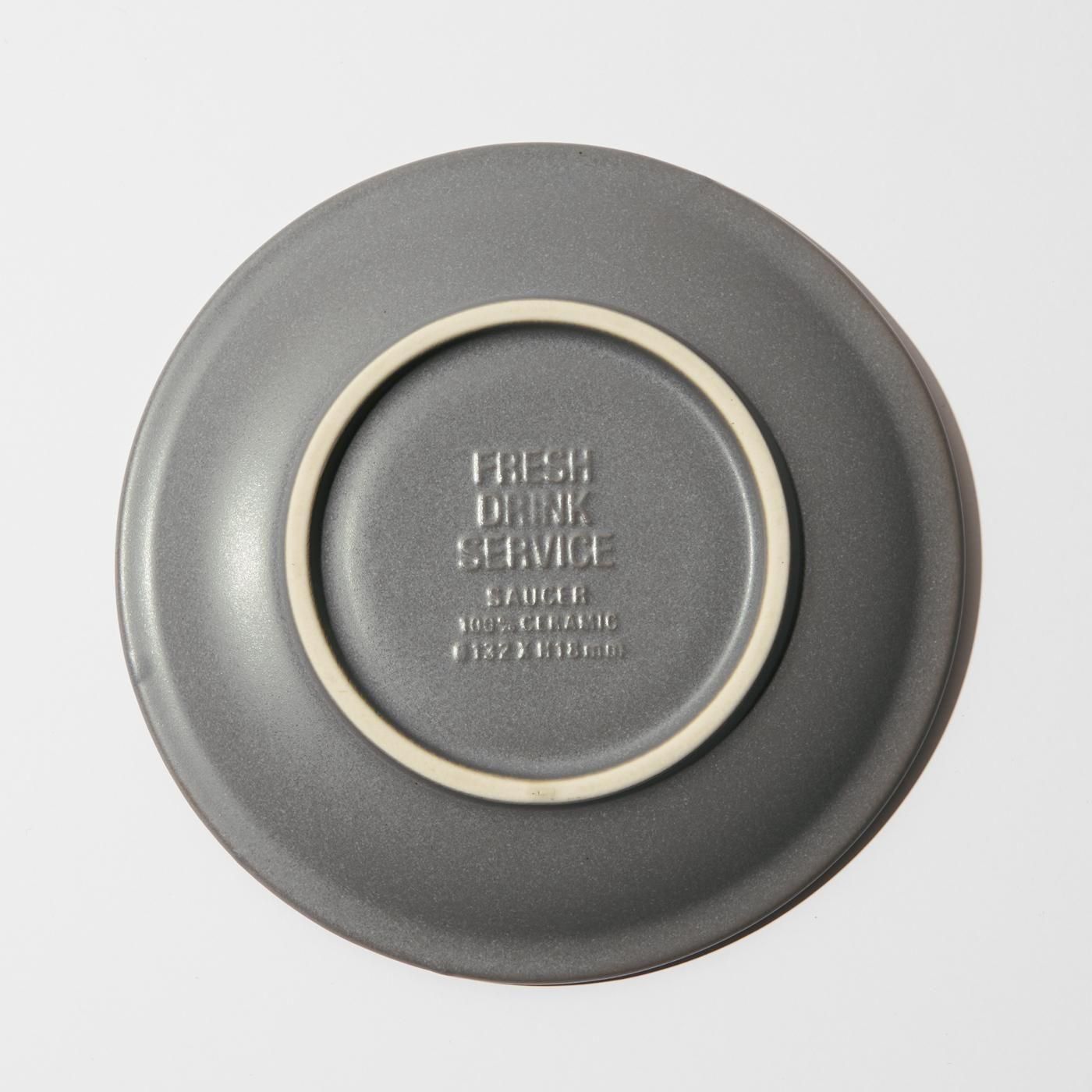 FreshService * FDS254-99107 FDS_STACKING CUP AND SAUCER * Gray